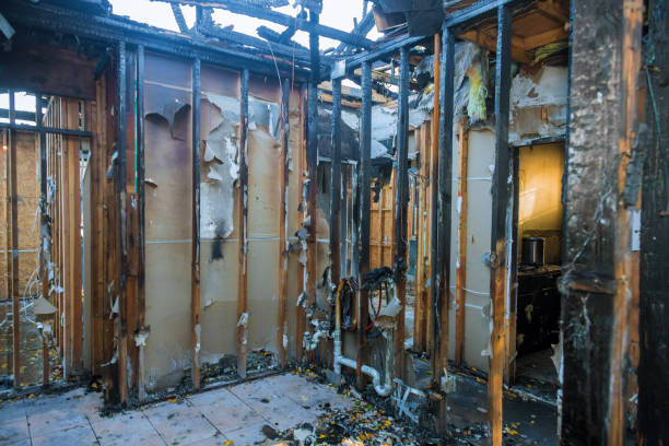 Professional Emergency Fire Cleanup technician working in Park Ridge, NJ